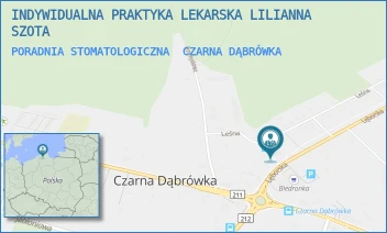 PORADNIA STOMATOLOGICZNA - INDYWIDUALNA PRAKTYKA LEKARSKA LILIANNA SZOTA - UL. LĘBORSKA 9,  CZARNA DĄBRÓWKA