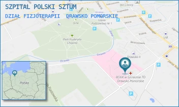 DZIAŁ FIZJOTERAPII - SZPITAL POLSKI SZTUM - B. CHROBREGO 4,  DRAWSKO POMORSKIE