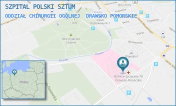 ODDZIAŁ CHIRURGII OGÓLNEJ - SZPITAL POLSKI SZTUM - B. CHROBREGO 4,  DRAWSKO POMORSKIE