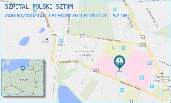 ZAKŁAD/ODDZIAŁ OPIEKUŃCZO-LECZNICZY - SZPITAL POLSKI SZTUM - UL. REJA 12,  SZTUM