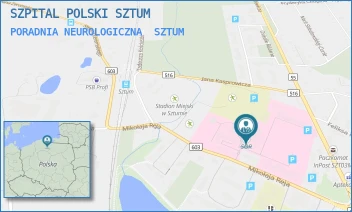 PORADNIA NEUROLOGICZNA - SZPITAL POLSKI SZTUM - UL. REJA 12,  SZTUM