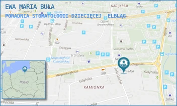 PORADNIA STOMATOLOGII DZIECIĘCEJ - EWA MARIA BUŁA - GDYŃSKA 51,  ELBLĄG