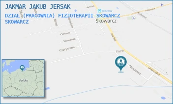 DZIAŁ (PRACOWNIA) FIZJOTERAPII SKOWARCZ - JAKMAR JAKUB JERSAK - AKACJOWA 15,  SKOWARCZ
