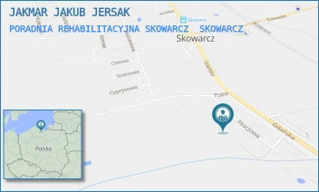 PORADNIA REHABILITACYJNA SKOWARCZ - JAKMAR JAKUB JERSAK - AKACJOWA 15,  SKOWARCZ