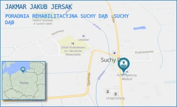 PORADNIA REHABILITACYJNA SUCHY DĄB - JAKMAR JAKUB JERSAK - UL. GDAŃSKA 32,  SUCHY DĄB
