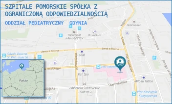 ODDZIAŁ PEDIATRYCZNY - SZPITALE POMORSKIE SPÓŁKA Z OGRANICZONĄ ODPOWIEDZIALNOŚCIĄ - UL. WÓJTA RADTKEGO 1,  GDYNIA