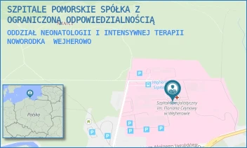 ODDZIAŁ NEONATOLOGII I INTENSYWNEJ TERAPII NOWORODKA - SZPITALE POMORSKIE SPÓŁKA Z OGRANICZONĄ ODPOWIEDZIALNOŚCIĄ - UL. DR. ALOJZEGO JAGALSKIEGO 10,  WEJHEROWO