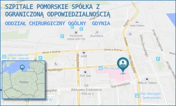 ODDZIAŁ CHIRURGICZNY OGÓLNY - SZPITALE POMORSKIE SPÓŁKA Z OGRANICZONĄ ODPOWIEDZIALNOŚCIĄ - UL. WÓJTA RADTKEGO 1,  GDYNIA