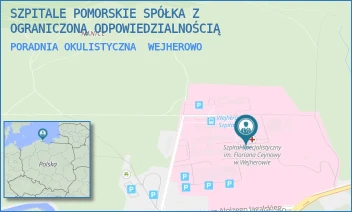 PORADNIA OKULISTYCZNA - SZPITALE POMORSKIE SPÓŁKA Z OGRANICZONĄ ODPOWIEDZIALNOŚCIĄ - UL. DR. ALOJZEGO JAGALSKIEGO 10,  WEJHEROWO