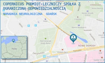 PORADNIA NEUROLOGICZNA - COPERNICUS PODMIOT LECZNICZY SPÓŁKA Z OGRANICZONĄ ODPOWIEDZIALNOŚCIĄ - UL. POWSTAŃCÓW WARSZAWSKICH 1-2,  GDAŃSK