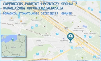 PORADNIA STOMATOLOGII DZIECIĘCEJ - COPERNICUS PODMIOT LECZNICZY SPÓŁKA Z OGRANICZONĄ ODPOWIEDZIALNOŚCIĄ - AL. ZWYCIĘSTWA 39,  GDAŃSK