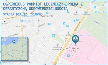 STACJA DIALIZ - COPERNICUS PODMIOT LECZNICZY SPÓŁKA Z OGRANICZONĄ ODPOWIEDZIALNOŚCIĄ - ALEJA JANA PAWŁA II 50,  GDAŃSK
