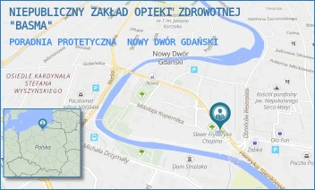 PORADNIA PROTETYCZNA - NIEPUBLICZNY ZAKŁAD OPIEKI ZDROWOTNEJ "BASMA" - SIKORSKIEGO 2,  NOWY DWÓR GDAŃSKI