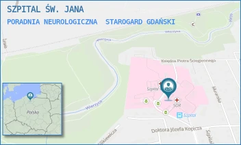 PORADNIA NEUROLOGICZNA - SZPITAL ŚW. JANA - UL. DRA JÓZEFA BALEWSKIEGO 1,  STAROGARD GDAŃSKI