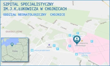 ODDZIAŁ NEONATOLOGICZNY - SZPITAL SPECJALISTYCZNY IM.J.K.ŁUKOWICZA W CHOJNICACH - UL. LEŚNA 10,  CHOJNICE
