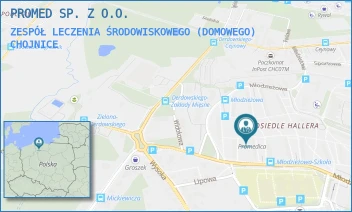 ZESPÓŁ LECZENIA ŚRODOWISKOWEGO (DOMOWEGO) - PROMED SP. Z O.O. - MŁODZIEŻOWA 21A,  CHOJNICE