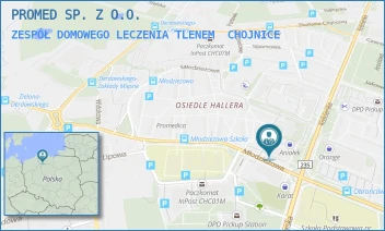 ZESPÓŁ DOMOWEGO LECZENIA TLENEM - PROMED SP. Z O.O. - UL. MŁODZIEŻOWA 35,  CHOJNICE
