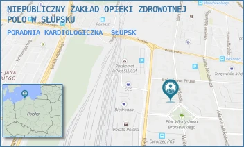 PORADNIA KARDIOLOGICZNA - NIEPUBLICZNY ZAKŁAD OPIEKI ZDROWOTNEJ POLO W SŁUPSKU - WILEŃSKA 30,  SŁUPSK