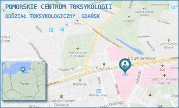 ODDZIAŁ TOKSYKOLOGICZNY - POMORSKIE CENTRUM TOKSYKOLOGII - UL. KARTUSKA 4/6,  GDAŃSK