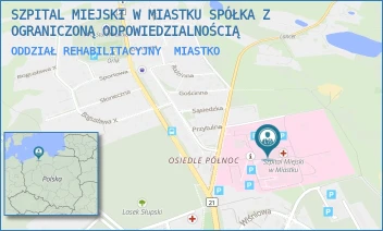 ODDZIAŁ REHABILITACYJNY - SZPITAL MIEJSKI W MIASTKU SPÓŁKA Z OGRANICZONĄ ODPOWIEDZIALNOŚCIĄ - UL. GENERAŁA J. WYBICKIEGO 30,  MIASTKO