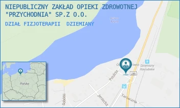 DZIAŁ FIZJOTERAPII - NIEPUBLICZNY ZAKŁAD OPIEKI ZDROWOTNEJ "PRZYCHODNIA" SP.Z O.O. - UL. WYZWOLENIA 3,  DZIEMIANY