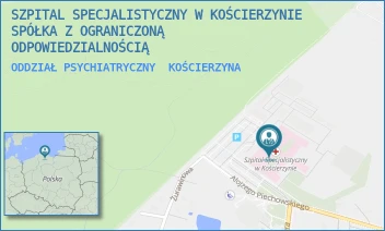 ODDZIAŁ PSYCHIATRYCZNY - SZPITAL SPECJALISTYCZNY W KOŚCIERZYNIE SPÓŁKA Z OGRANICZONĄ ODPOWIEDZIALNOŚCIĄ - UL. A. PIECHOWSKIEGO 36,  KOŚCIERZYNA