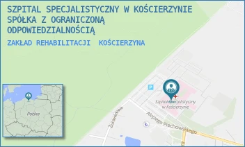 ZAKŁAD REHABILITACJI - SZPITAL SPECJALISTYCZNY W KOŚCIERZYNIE SPÓŁKA Z OGRANICZONĄ ODPOWIEDZIALNOŚCIĄ - UL. A. PIECHOWSKIEGO 36,  KOŚCIERZYNA