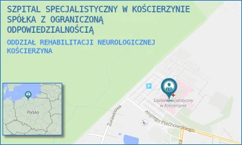 ODDZIAŁ REHABILITACJI NEUROLOGICZNEJ - SZPITAL SPECJALISTYCZNY W KOŚCIERZYNIE SPÓŁKA Z OGRANICZONĄ ODPOWIEDZIALNOŚCIĄ - UL. A. PIECHOWSKIEGO 36,  KOŚCIERZYNA