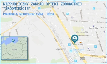 PORADNIA NEUROLOGICZNA - NIEPUBLICZNY ZAKŁAD OPIEKI ZDROWOTNEJ "ŚRÓDMIEŚCIE" - UL. FRANCISZKA FENIKOWSKIEGO 16C/60,  REDA