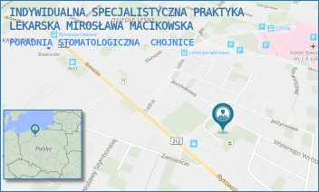 PORADNIA STOMATOLOGICZNA - INDYWIDUALNA SPECJALISTYCZNA PRAKTYKA LEKARSKA MIROSŁAWA MACIKOWSKA - UL. WRÓBLEWSKIEGO 27,  CHOJNICE