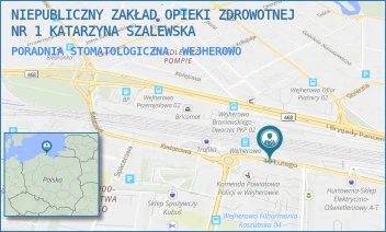 PORADNIA STOMATOLOGICZNA - NIEPUBLICZNY ZAKŁAD OPIEKI ZDROWOTNEJ NR 1 KATARZYNA SZALEWSKA - UL. 10 LUTEGO 13,  WEJHEROWO