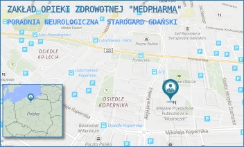 PORADNIA NEUROLOGICZNA - ZAKŁAD OPIEKI ZDROWOTNEJ "MEDPHARMA" - AL. JANA PAWŁA II 5,  STAROGARD GDAŃSKI