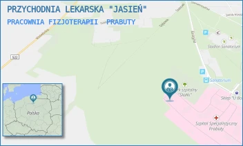 PRACOWNIA FIZJOTERAPII - PRZYCHODNIA LEKARSKA "JASIEŃ" - UL. KURACYJNA 37,  PRABUTY