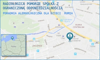 PORADNIA ALERGOLOGICZNA DLA DZIECI - RADIOLOGICA POMORZE SPÓŁKA Z OGRANICZONĄ ODPOWIEDZIALNOŚCIĄ - UL. KOMBATANTÓW 7,  RUMIA