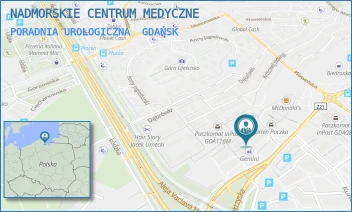 PORADNIA UROLOGICZNA - NADMORSKIE CENTRUM MEDYCZNE SPÓŁKA Z OGRANICZONĄ ODPOWIEDZIALNOŚCIĄ - UL. ŚWIĘTOKRZYSKA 4,  GDAŃSK