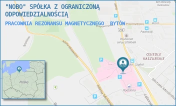 PRACOWNIA REZONANSU MAGNETYCZNEGO - "NOBO" SPÓŁKA Z OGRANICZONĄ ODPOWIEDZIALNOŚCIĄ - UL. LĘBORSKA 13,  BYTÓW