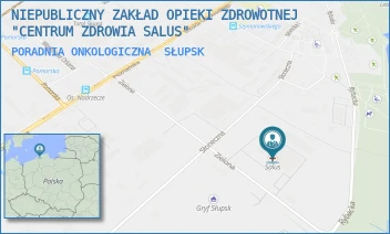 PORADNIA ONKOLOGICZNA - SALUS SPÓŁKA Z OGRANICZONĄ ODPOWIEDZIALNOŚCIĄ - UL. ZIELONA 8,  SŁUPSK