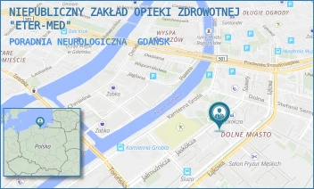 PORADNIA NEUROLOGICZNA - NIEPUBLICZNY ZAKŁAD OPIEKI ZDROWOTNEJ "ETER-MED" - UL. JASKÓŁCZA 7/15,  GDAŃSK