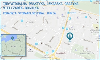 PORADNIA STOMATOLOGICZNA - INDYWIDUALNA PRAKTYKA LEKARSKA GRAŻYNA MIELCZAREK-BOGUCKA - UL. KATOWICKA 16,  RUMIA
