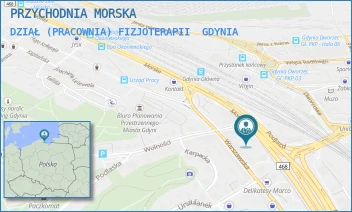 DZIAŁ (PRACOWNIA) FIZJOTERAPII - PRZYCHODNIA MORSKA JANCZEWSCY SPÓŁKA Z O. O. - UL. MORSKA 7/1-2,  GDYNIA
