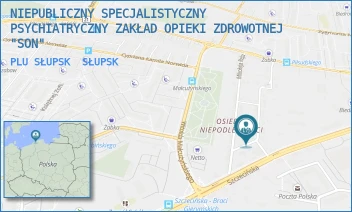 PLU SŁUPSK - NIEPUBLICZNY SPECJALISTYCZNY PSYCHIATRYCZNY ZAKŁAD OPIEKI ZDROWOTNEJ "SON" - UL. ZIEMOWITA 1A,  SŁUPSK