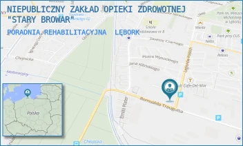 PORADNIA REHABILITACYJNA - NIEPUBLICZNY ZAKŁAD OPIEKI ZDROWOTNEJ "STARY BROWAR" - UL. LEGIONÓW POLSKICH 18,  LĘBORK