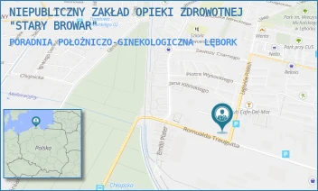 PORADNIA POŁOŻNICZO-GINEKOLOGICZNA - NIEPUBLICZNY ZAKŁAD OPIEKI ZDROWOTNEJ "STARY BROWAR" - UL. LEGIONÓW POLSKICH 18,  LĘBORK