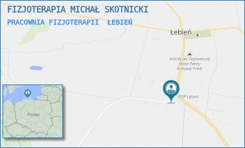 PRACOWNIA FIZJOTERAPII - FIZJOTERAPIA MICHAŁ SKOTNICKI - ŁEBIEŃ 9A,  ŁEBIEŃ