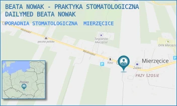 PORADNIA STOMATOLOGICZNA - BEATA NOWAK - PRAKTYKA STOMATOLOGICZNA DAILYMED BEATA NOWAK - UL. WOLNOŚCI 133A,  MIERZĘCICE
