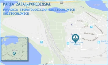 PORADNIA STOMATOLOGICZNA-ŚWIĘTOCHŁOWICE - MARIA ZAJĄC-PORĘBIŃSKA - UL. FRYDERYKA CHOPINA 39,  ŚWIĘTOCHŁOWICE