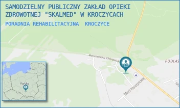 PORADNIA REHABILITACYJNA - SAMODZIELNY PUBLICZNY ZAKŁAD OPIEKI ZDROWOTNEJ "SKALMED" W KROCZYCACH - UL. BATALIONÓW CHŁOPSKICH 33,  KROCZYCE