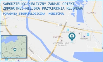 PORADNIA STOMATOLOGICZNA - SAMODZIELNY PUBLICZNY ZAKŁAD OPIEKI ZDROWOTNEJ MIEJSKA PRZYCHODNIA REJONOWA - UL. ARMII KRAJOWEJ 2,  KONIECPOL