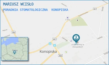PORADNIA STOMATOLOGICZNA - MARIUSZ WCISŁO - LIPOWA 3,  KONOPISKA