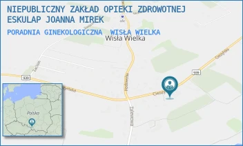 PORADNIA GINEKOLOGICZNA - NIEPUBLICZNY ZAKŁAD OPIEKI ZDROWOTNEJ ESKULAP JOANNA MIREK - UL. CIESZYŃSKA 3,  WISŁA WIELKA
